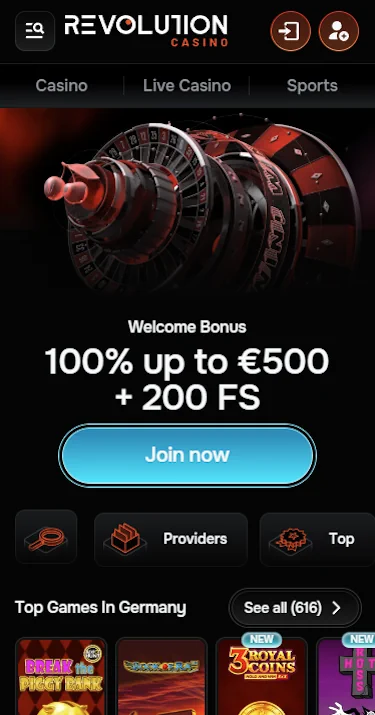 Revolution Casino Revolution